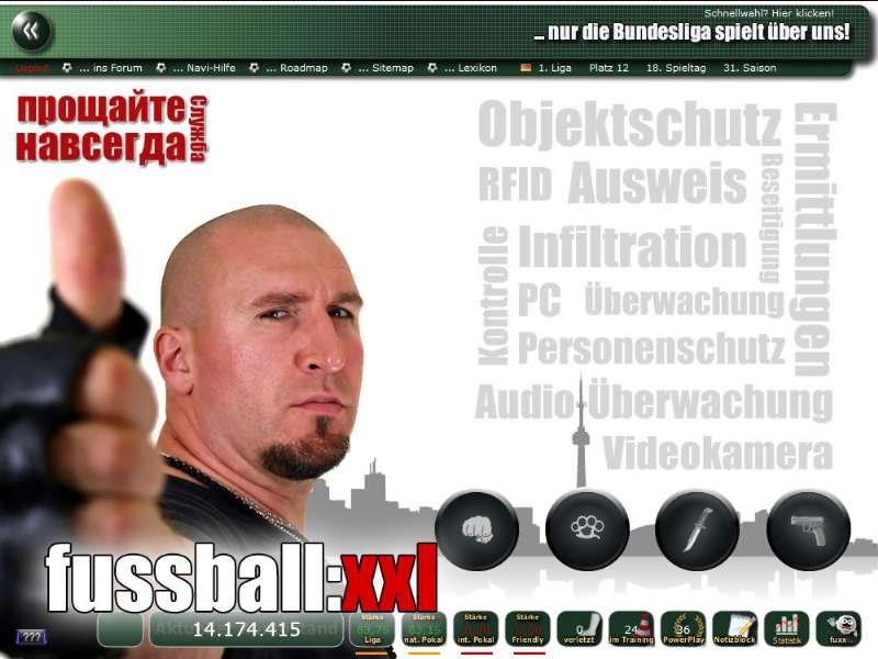 Screenshot fussball:xxl