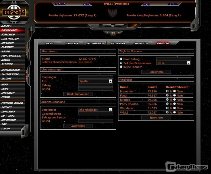 Screenshot Operation Universe