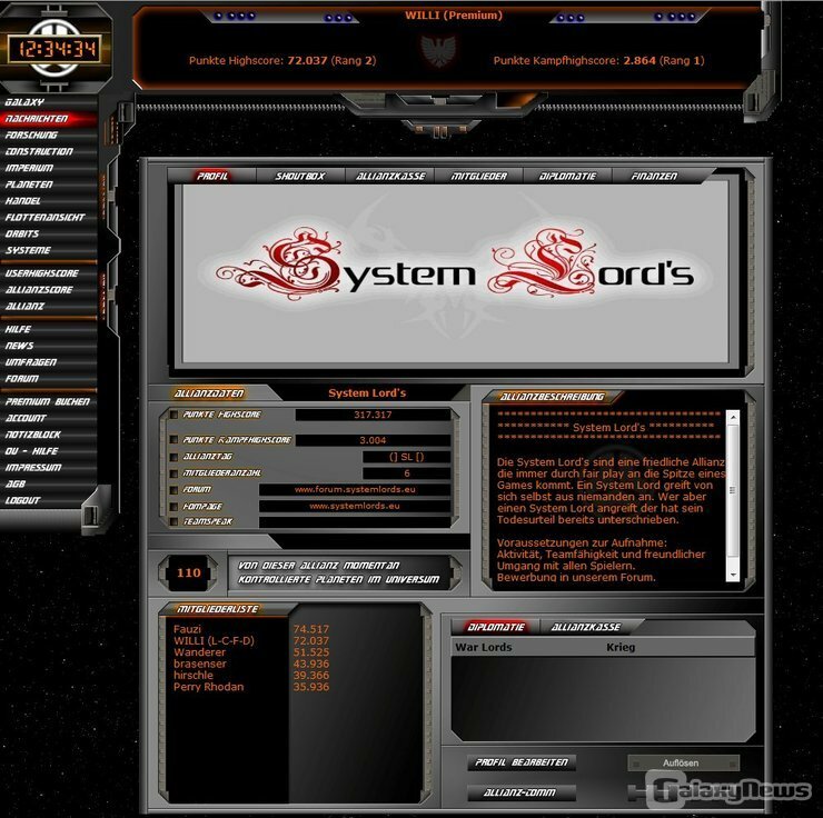 Screenshot Operation Universe