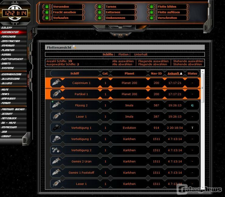 Screenshot Operation Universe