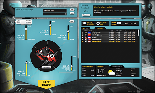 Screenshot RacingLife.net