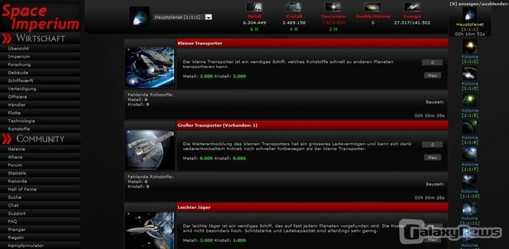 Screenshot Space Imperium