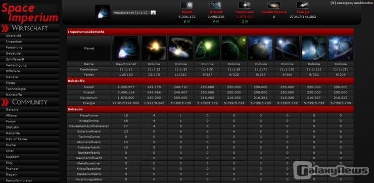 Screenshot Space Imperium