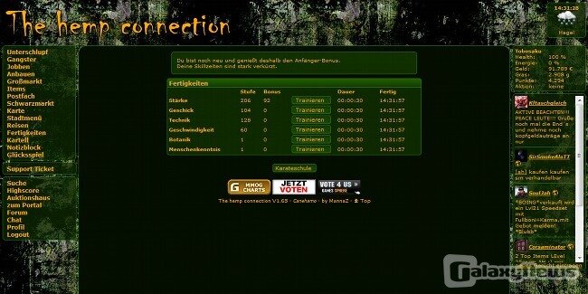 Screenshot The Hemp Connection