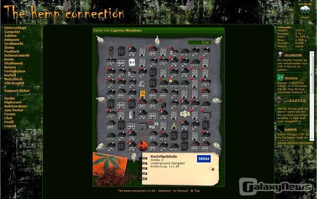 Screenshot The Hemp Connection