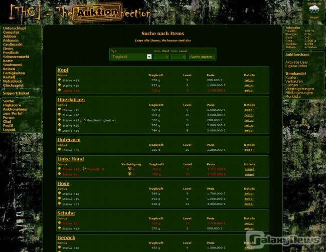 Screenshot The Hemp Connection