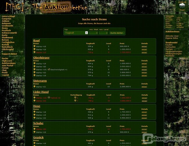 Screenshot The Hemp Connection