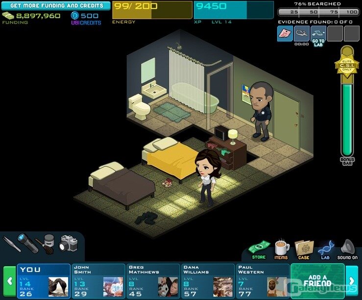Screenshot CSI: Crime City
