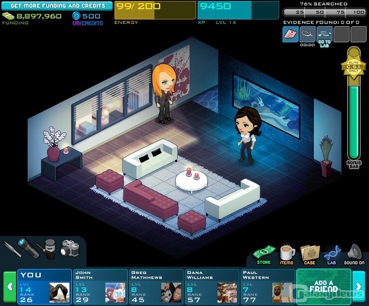 Screenshot CSI: Crime City