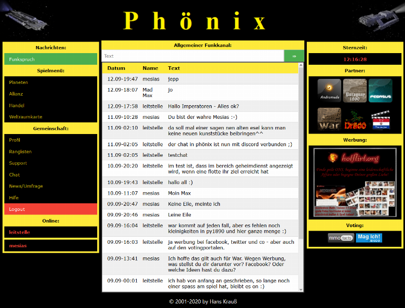 Screenshot Phönix