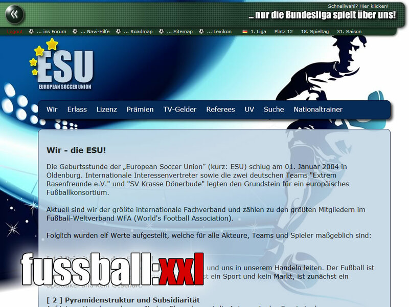 Screenshot fussball:xxl