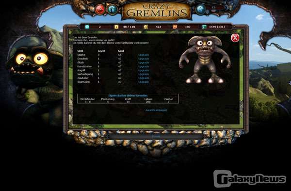 Screenshot Crazy Gremlins