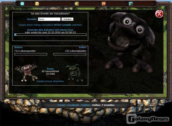 Screenshot Crazy Gremlins