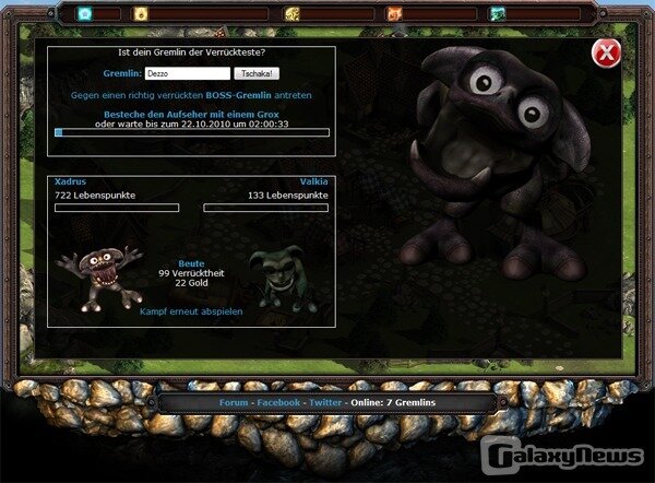 Screenshot Crazy Gremlins