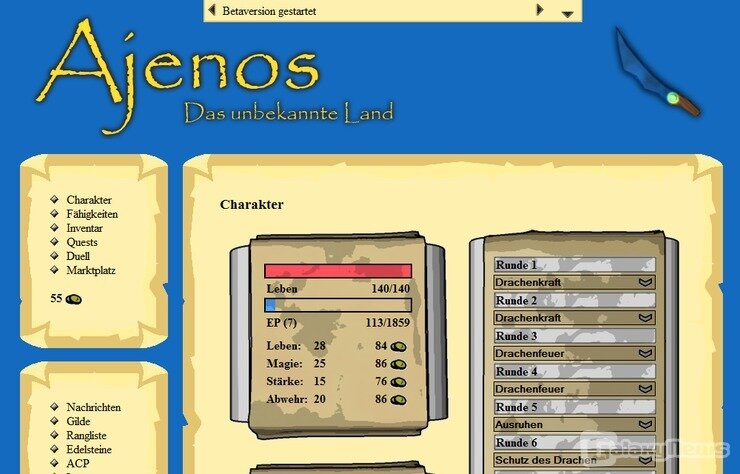Screenshot Ajenos - Das unbekannte Land