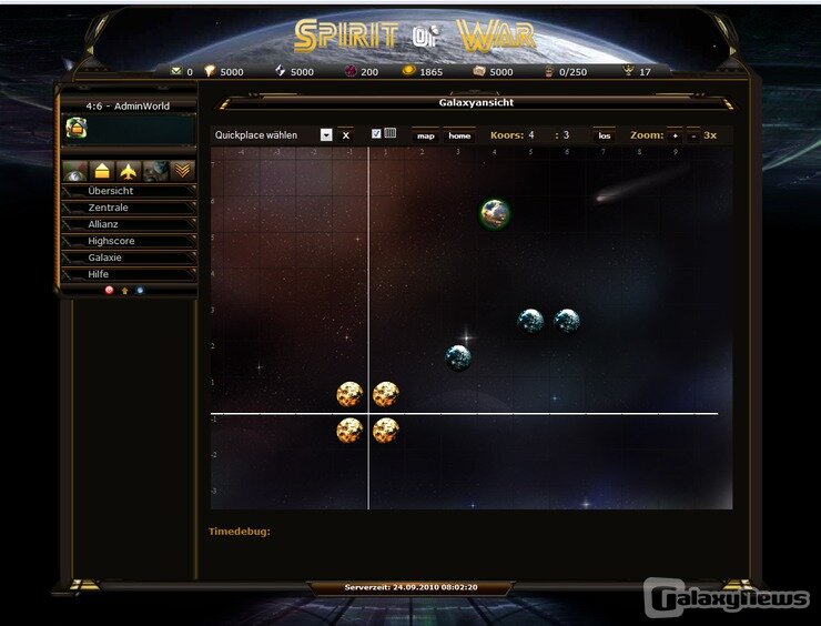 Screenshot Spirit of War