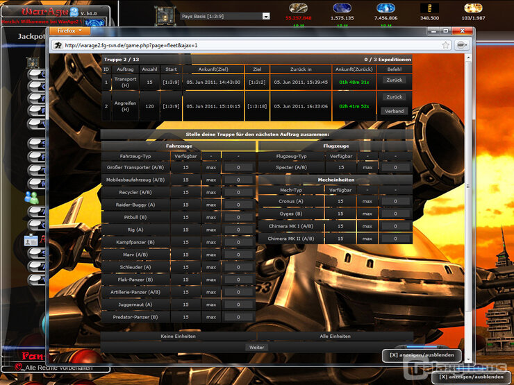 Screenshot WarAge 2