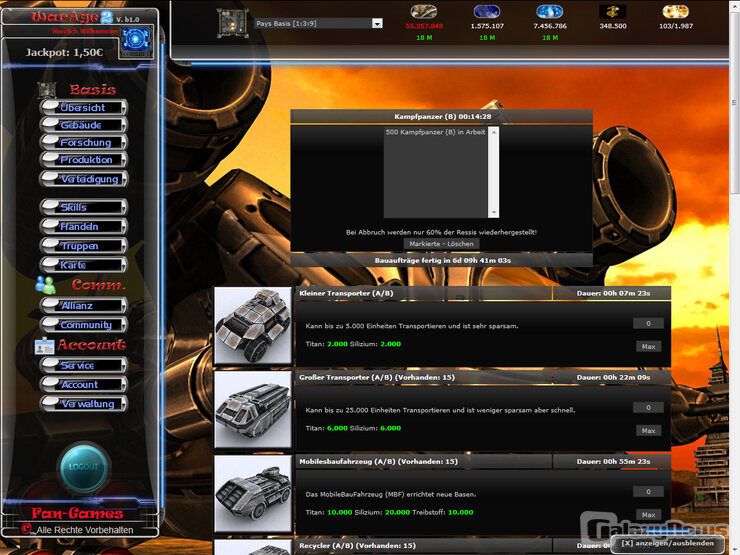 Screenshot WarAge 2