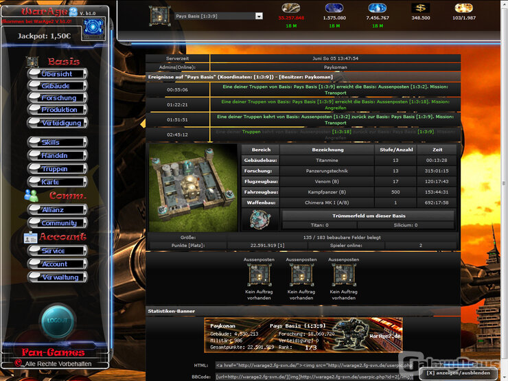 Screenshot WarAge 2