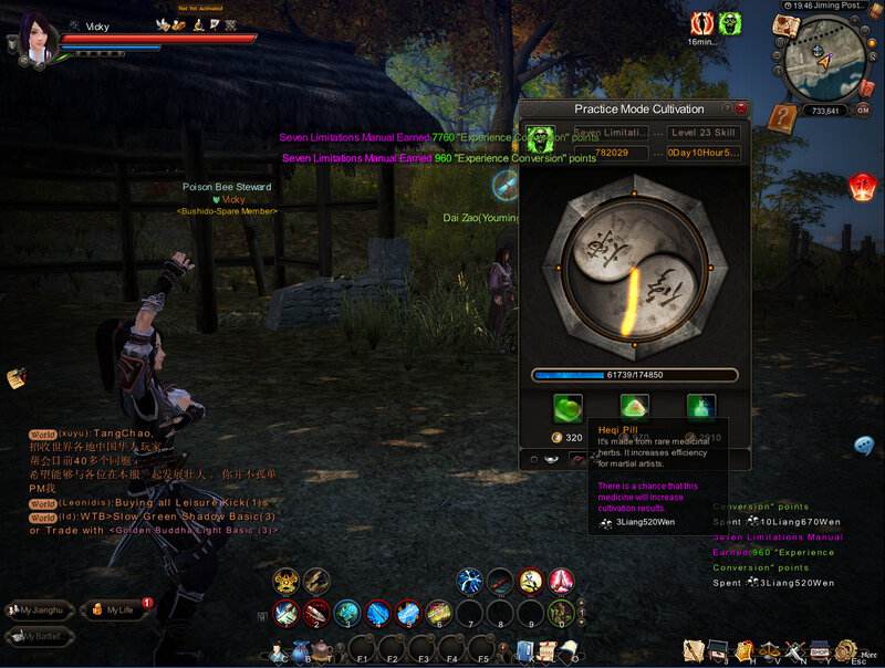 Screenshot Age of Wushu