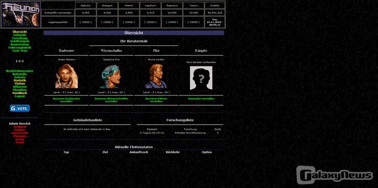 Screenshot Reunion-Online