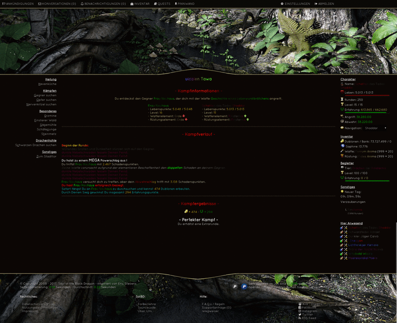 Screenshot Soul of the black Dragon