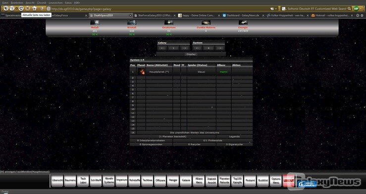 Screenshot DeathSpace