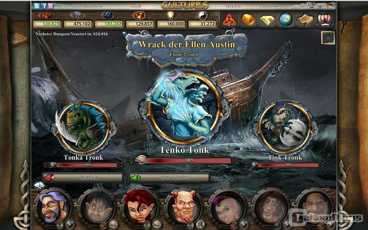 Screenshot Cultures Online