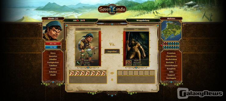 Screenshot SevenLands