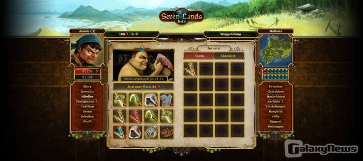 Screenshot SevenLands