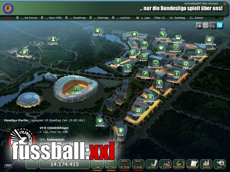Screenshot fussball:xxl