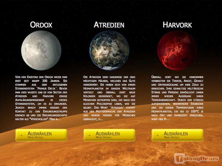 Screenshot Desert Planet