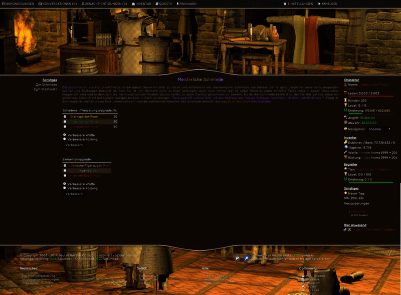 Screenshot Soul of the black Dragon