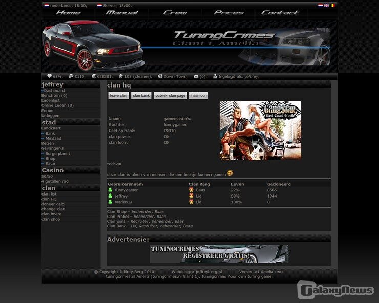 Screenshot TuningCrimes