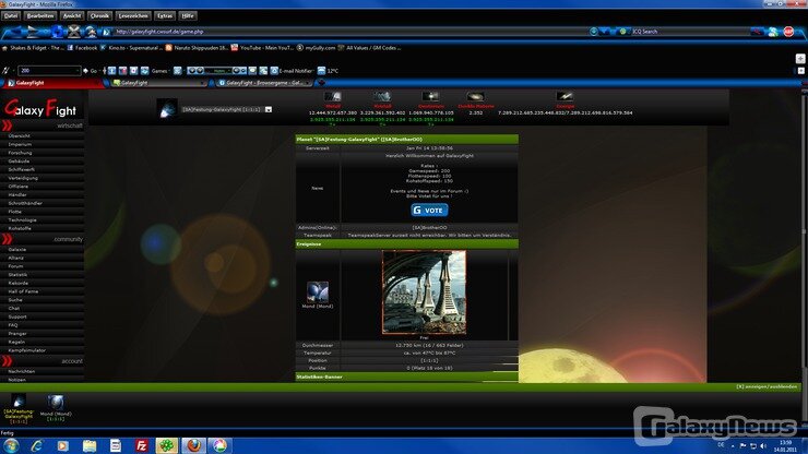 Screenshot GalaxyFight