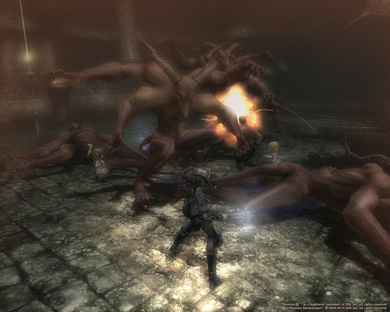 Screenshot Wizardry Online