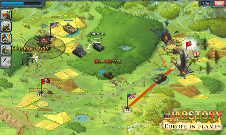 Screenshot Warstory - Europe in Flames