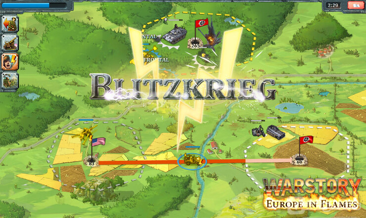 Screenshot Warstory - Europe in Flames