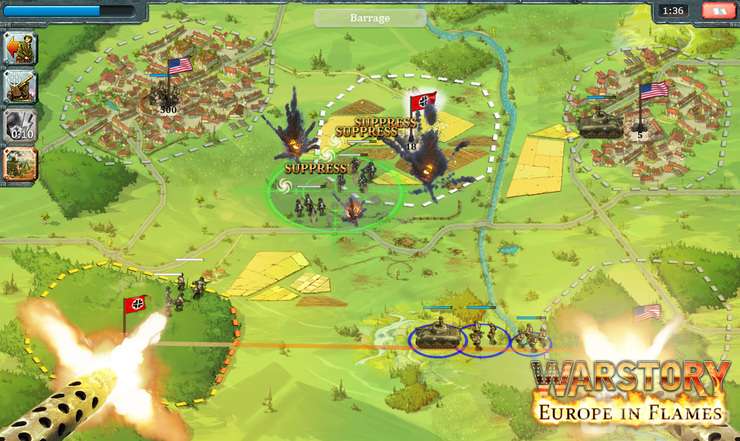 Screenshot Warstory - Europe in Flames