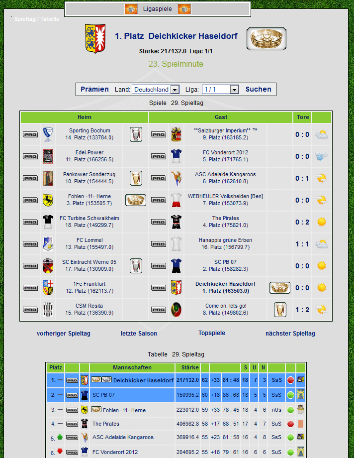 Screenshot Sports-Manager