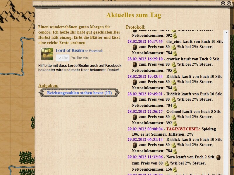 Screenshot Lord of Realm