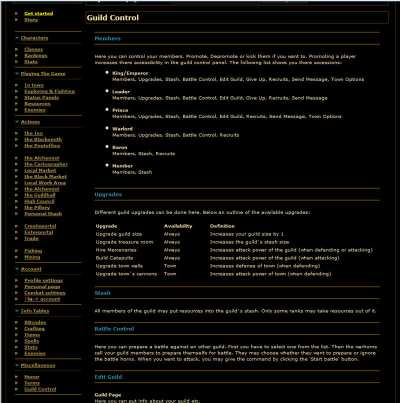 Screenshot Perandoria Browsergame