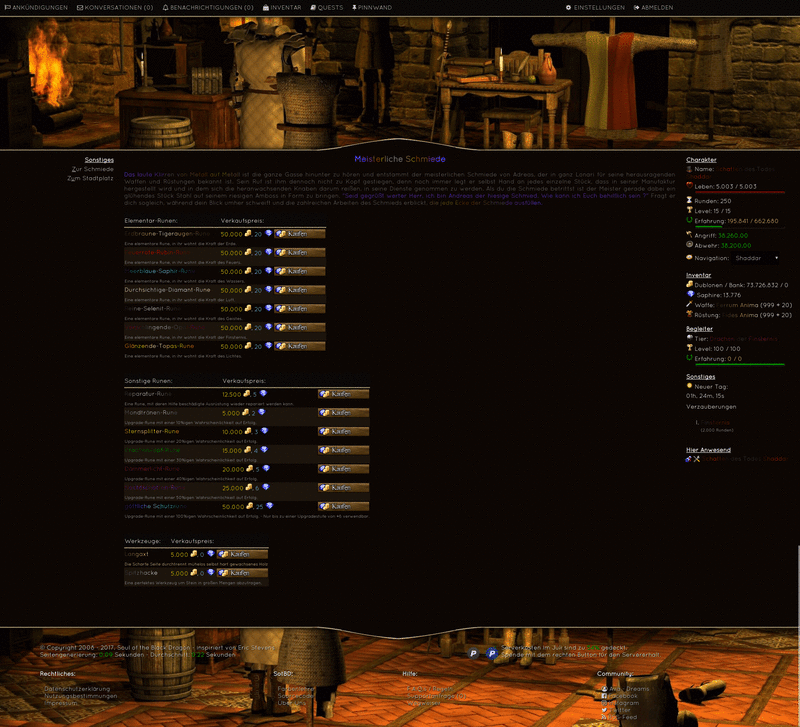 Screenshot Soul of the black Dragon