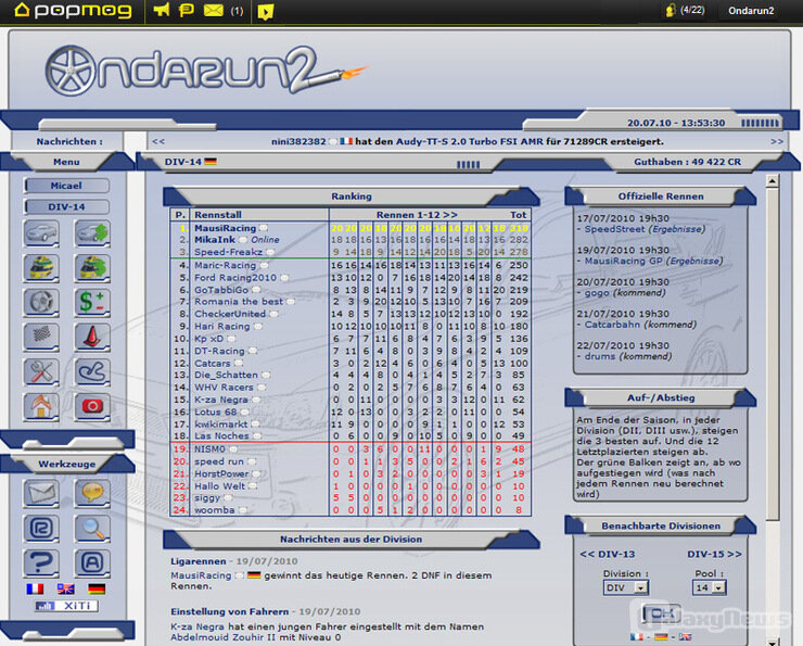 Screenshot Ondarun Tournament