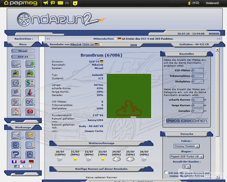 Screenshot Ondarun Tournament