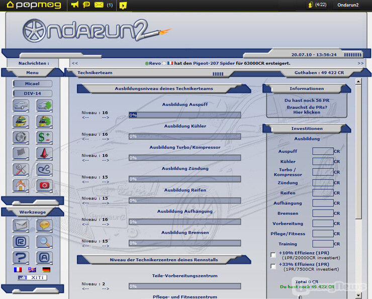 Screenshot Ondarun Tournament