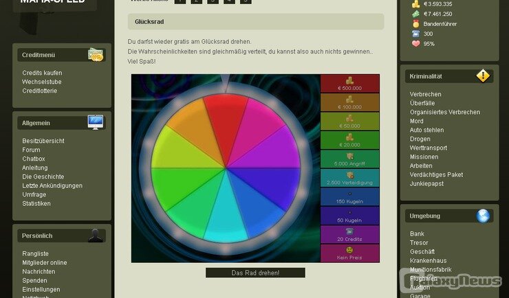 Screenshot Mafia-Speed