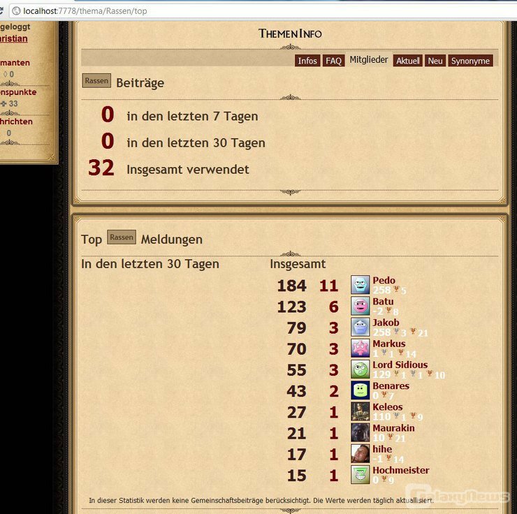 Screenshot Kronrat - Die Wahl