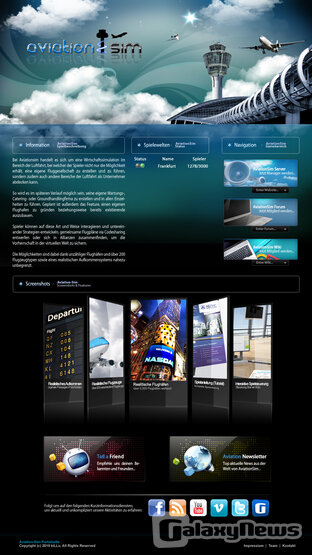 Screenshot AviationSim