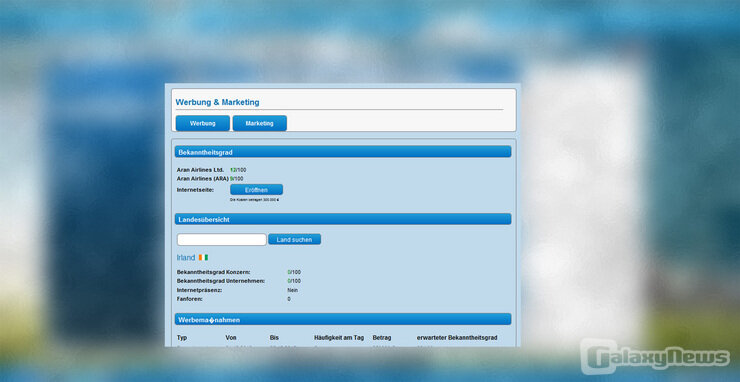Screenshot AviationSim